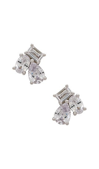 Pierre Stud in Silver | Revolve Clothing (Global)