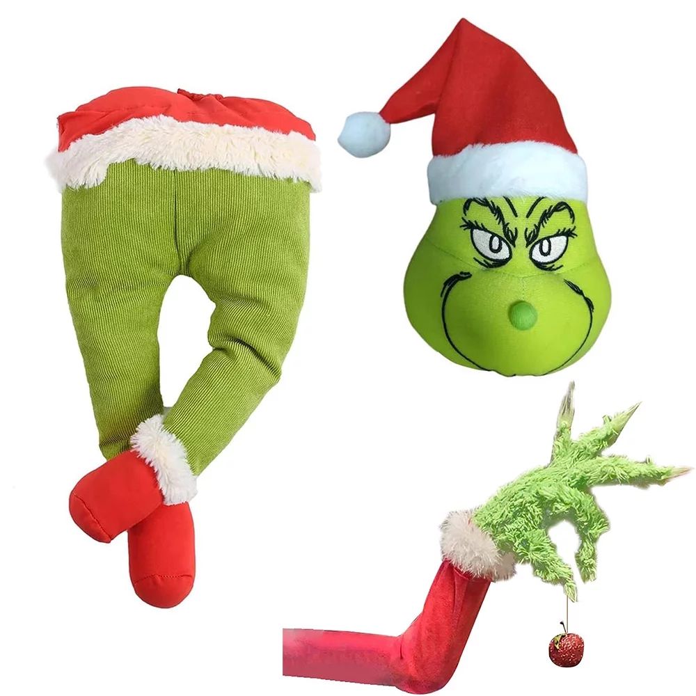 3PCS Green Monster Christmas Tree Decorative Ornaments | Walmart (US)