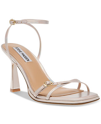 Women's Zarya Strappy Flared-Heel Dress Sandals | Macy's