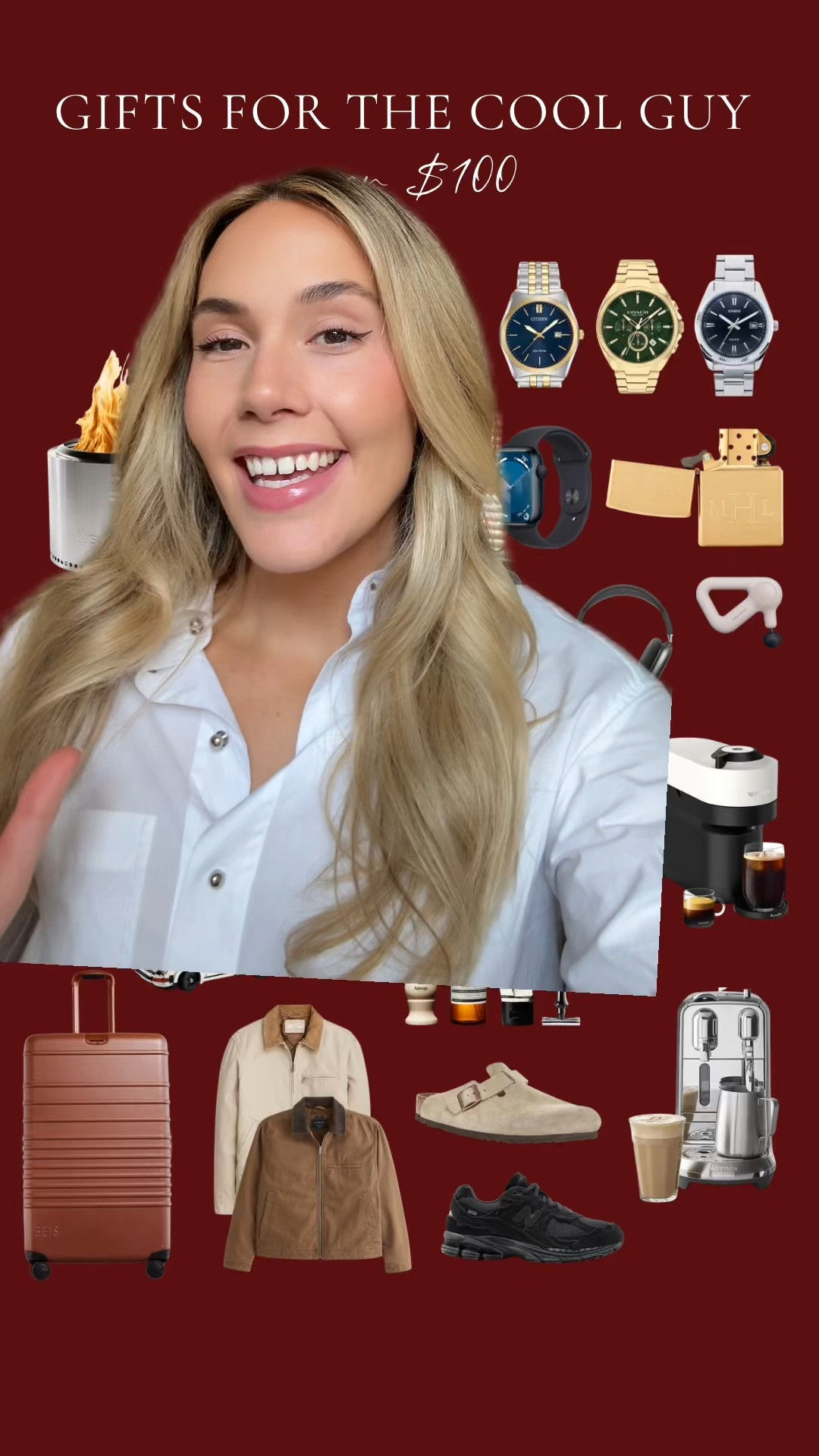 Gifts for him over $100! Part of my 2024 gift guide series - all items & more are linked! 

#LTKGiftGuide #LTKHoliday #LTKMens