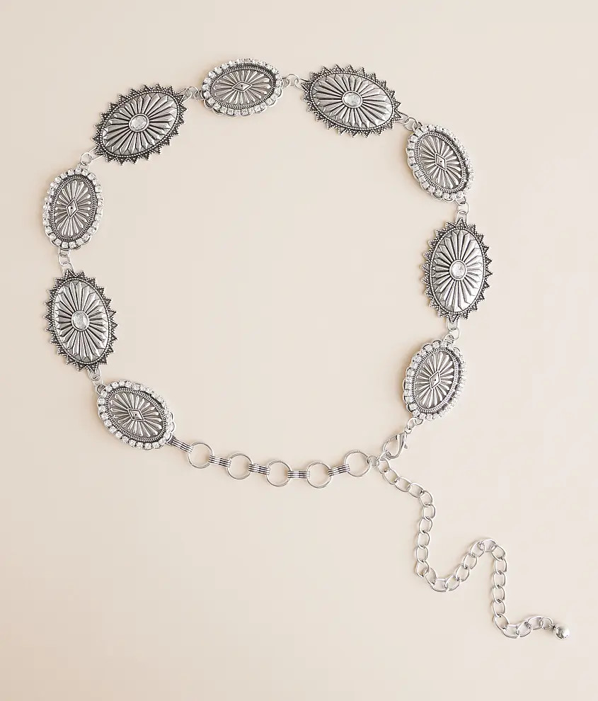 Glitz Concho Chain Belt | Buckle