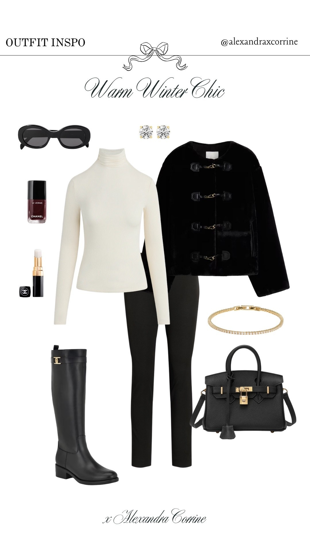 Warm winter chic outfit inspo 🐩🤍

Preppy chic style, outfit ideas, winter outfit inspo, shawl, wrap cardigan, turtleneck, knitwear, fleece lined, knee high boots, neutral outfit inspo, winter accessories, winter jacket, coat

#LTKSeasonal #LTKStyleTip