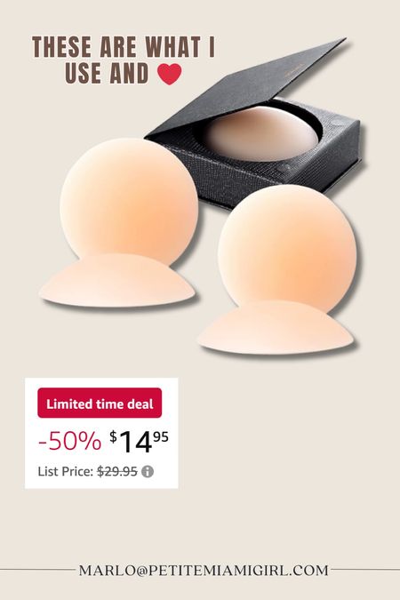 Adhesive Reusable Nipple Covers #Amazon

#LTKSaleAlert #LTKBeauty #LTKFindsUnder50