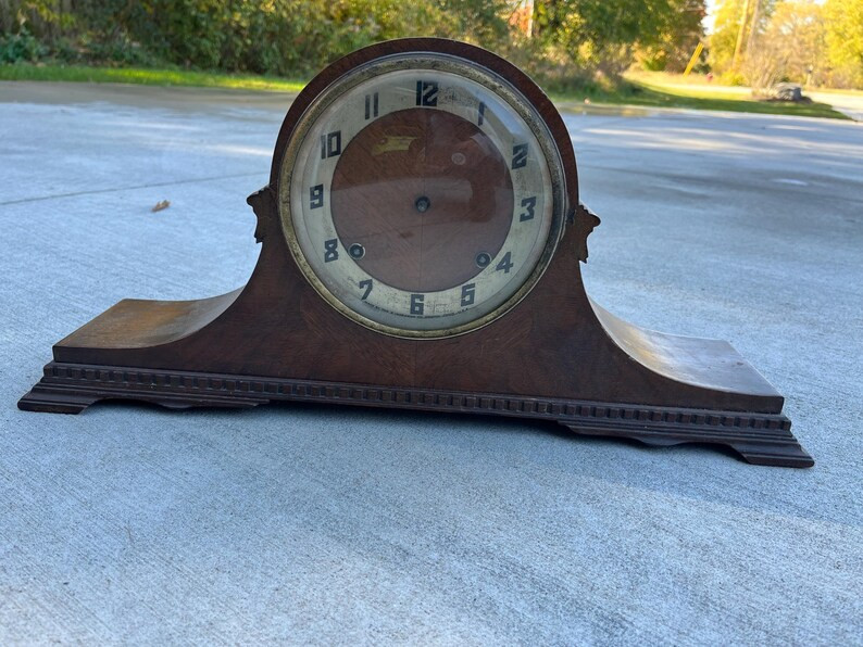 VINTAGE E. Ingraham Co. Co. Cottage Mantel Shelf Clock - Etsy | Etsy (US)