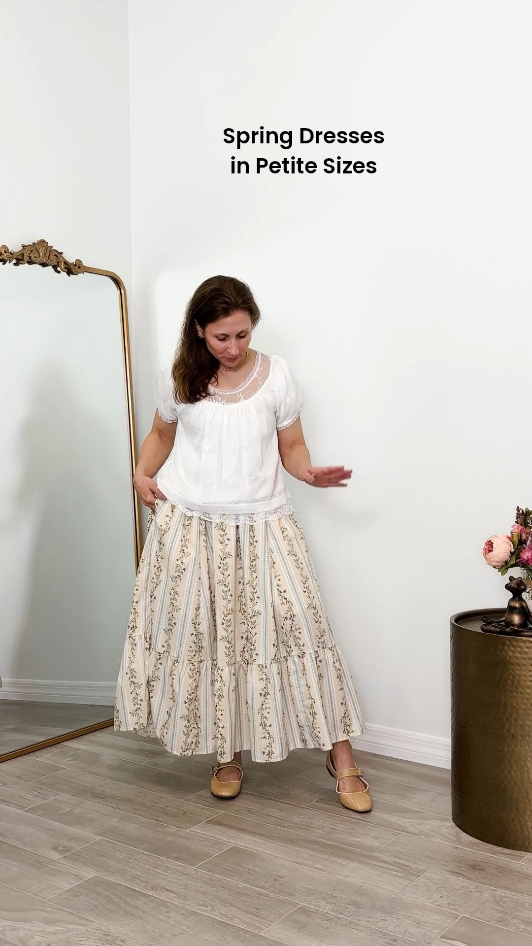 Versatile spring dress- tons of different styles options. It comes in petite sizes and different colors and patterns.

#LTKSeasonal #LTKootd #LTKPetite