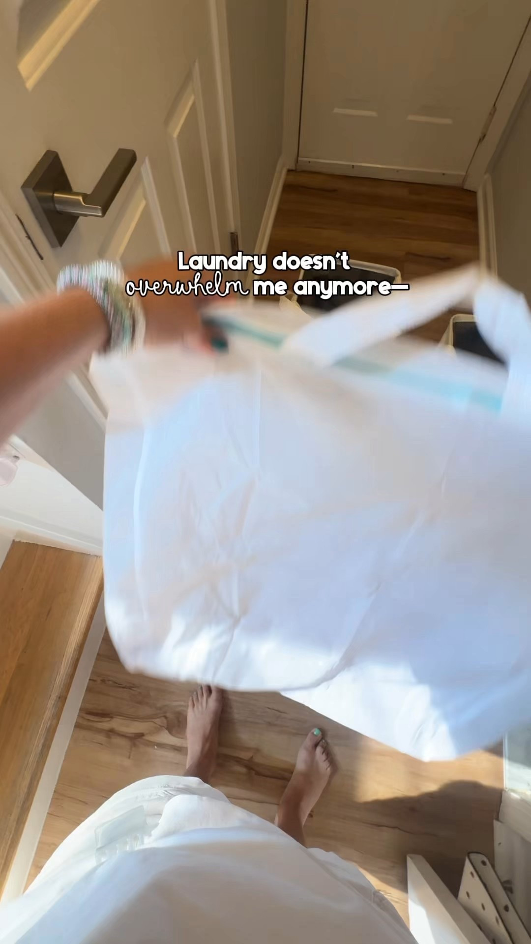 This system 👇is something I can do on repeat and if I miss one day, I’ve only missed one person’s stuff and it’s not so overwhelming.

Each person (and category like sheets or towels) in our house has a laundry day. That’s their day, and I only wash their clothes. No sorting through piles trying to figure out which sock belongs to which child. No mixing loads and spending extra time dividing it all later.

I make two small exceptions:
🧺 A shared white load (we don’t have a lot of whites)
🌊 A “summer wet load” for all the damp stuff from swims, sprinkler runs, or pool parties (as needed)



This system keeps things simple, predictable and easy for a partner to help out with. Combine it with a delayed wash? 👌

I hope this helps you if you’ve been struggling with laundry.

#LTKKids #LTKSeasonal #LTKHome