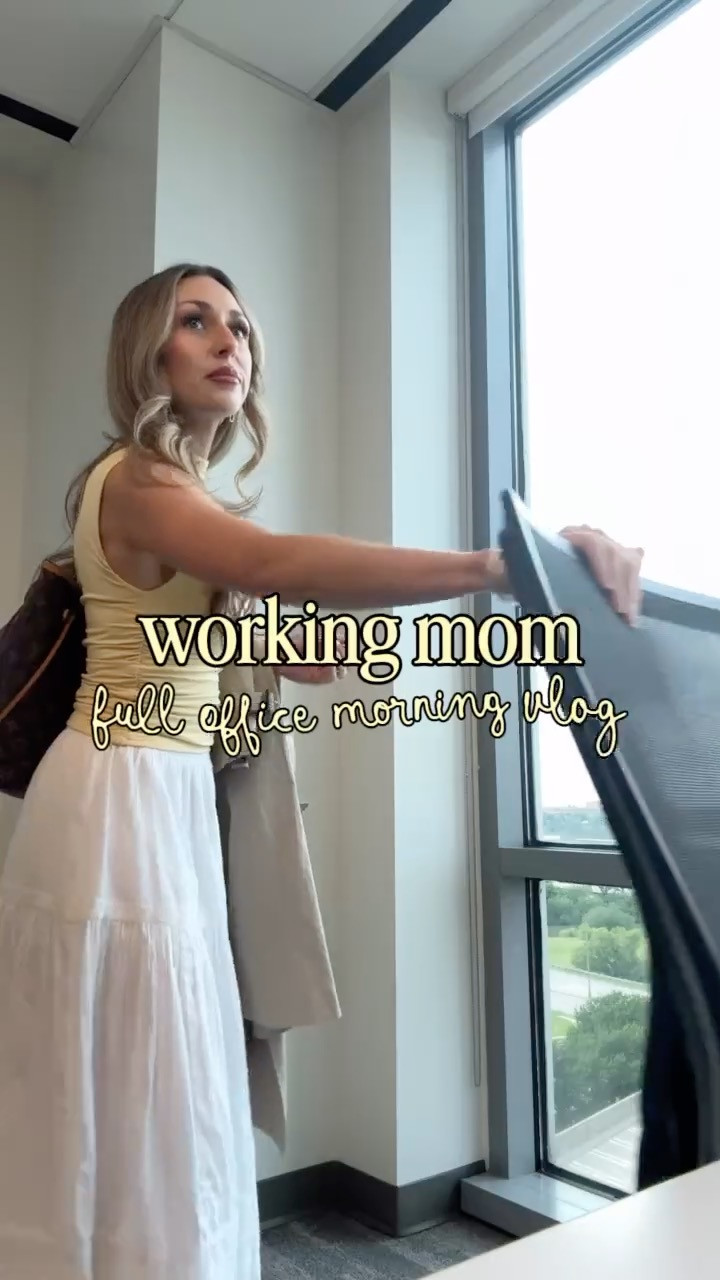Working mom office vlog ✨ 

 #LTKootd #LTKmomlife #LTKvlog
