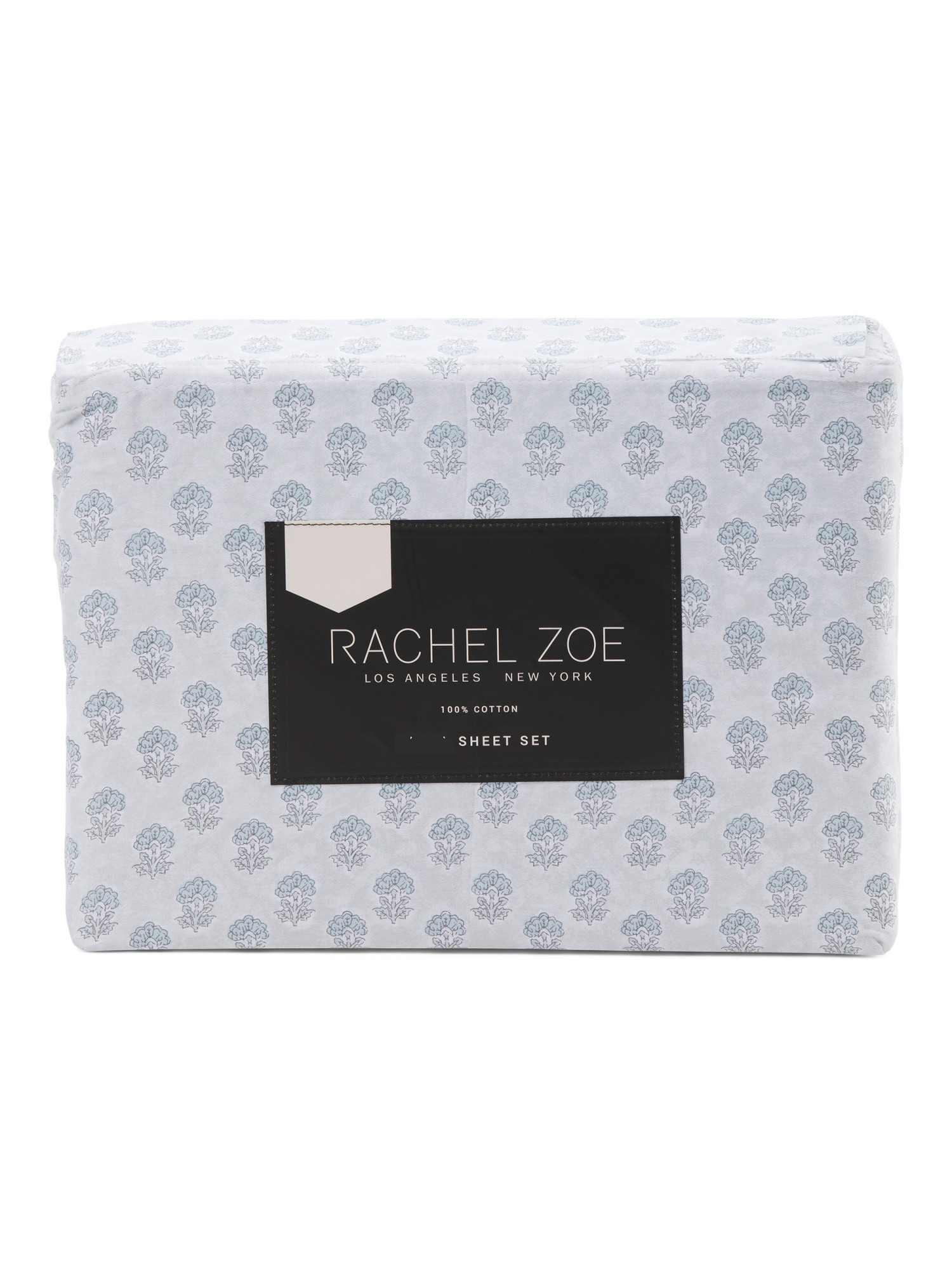 100pct Cotton Block Print Sheet Set | TJ Maxx