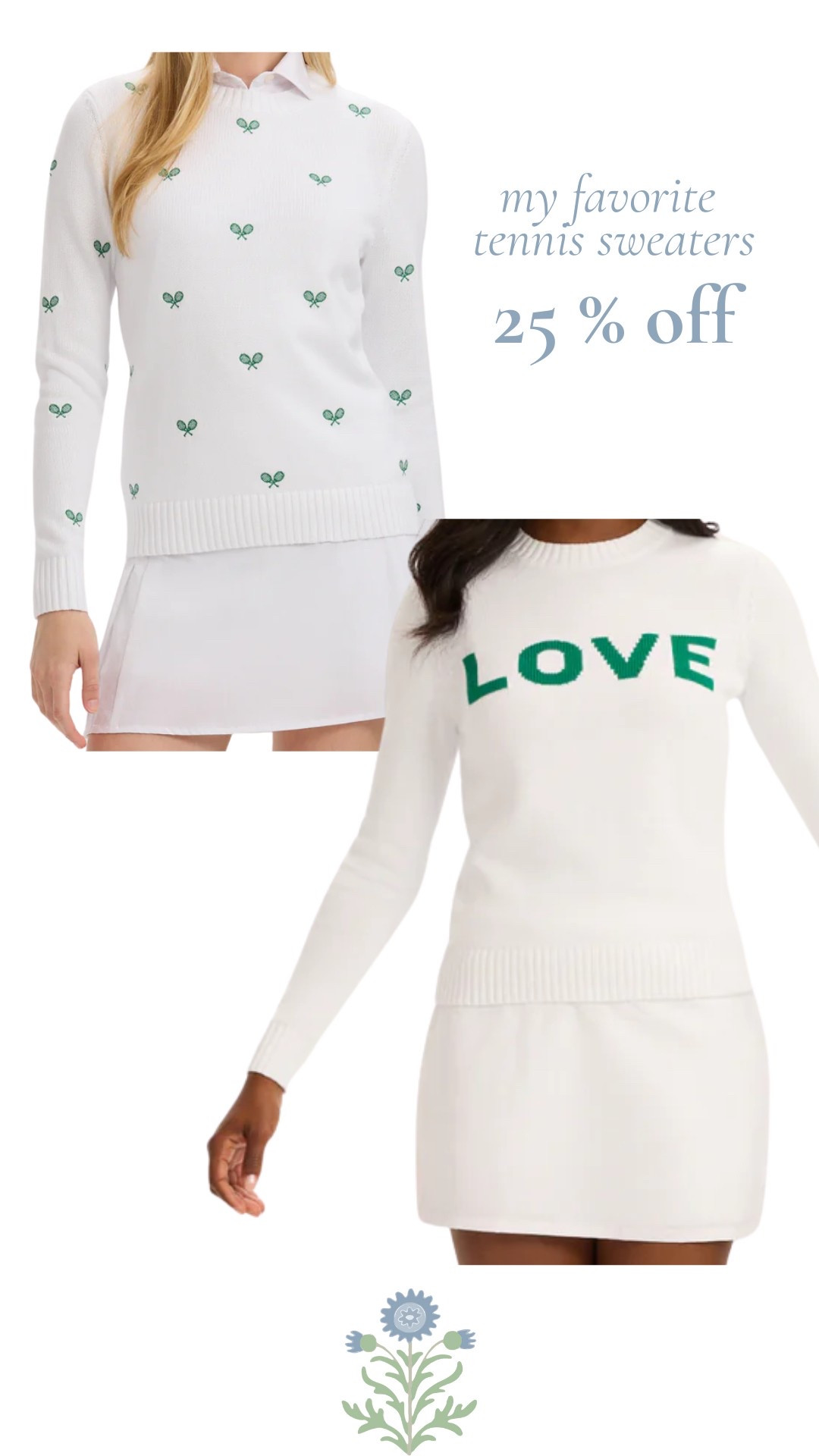 Classic, cozy, and effortlessly chic – I never tire of a good tennis sweater. It’s the kind of timeless piece that works on or off the court!

#LTKStyleTip #LTKActive #LTKSaleAlert