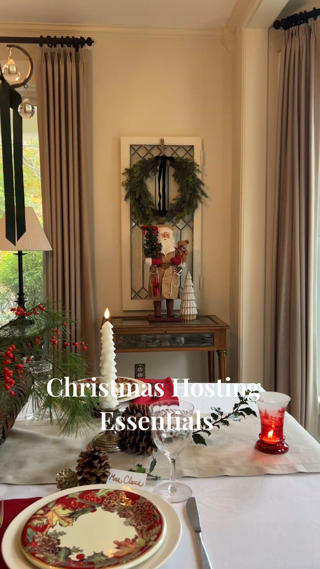 Are you hosting Christmas this year?  From extra seating, extendable tables, tabletop decor and ways to keep the food warm we have you covered!

follow @kmdesignanddecor23 for more holiday hosting content

christmas tablescape

#christmashosting #christmas #christmasdinner #hostingessentials #gatherandfeast #gatherings 
#ltkholidayathome 

#LTKHome #LTKHoliday #LTKSeasonal #LTKfoodie