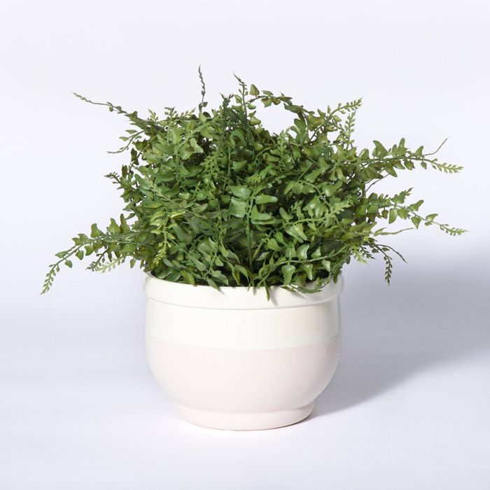 Small Faux Potted Fern - Threshold&#8482; designed with Studio McGee | Target
