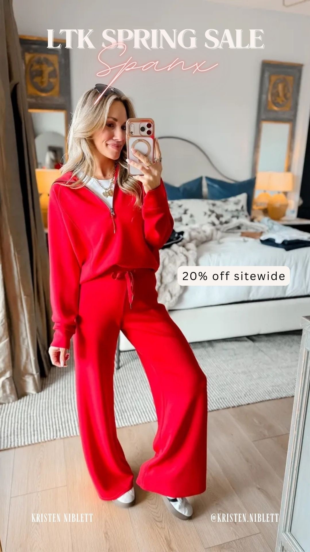 I love that red is trending for spring, and this set from Spanx is still in stock! 

On top of that, Spanx is having a huge sale as part of the LTK spring sale! This set is incredibly high-quality and doesn’t wrinkle so it’s the perfect travel day, lounge day, or casual errands outfit to throw on and go!

This set would also make a great Mother’s Day gift! ❤️

#LTKPetite #LTKSpringSale #LTKSaleAlert