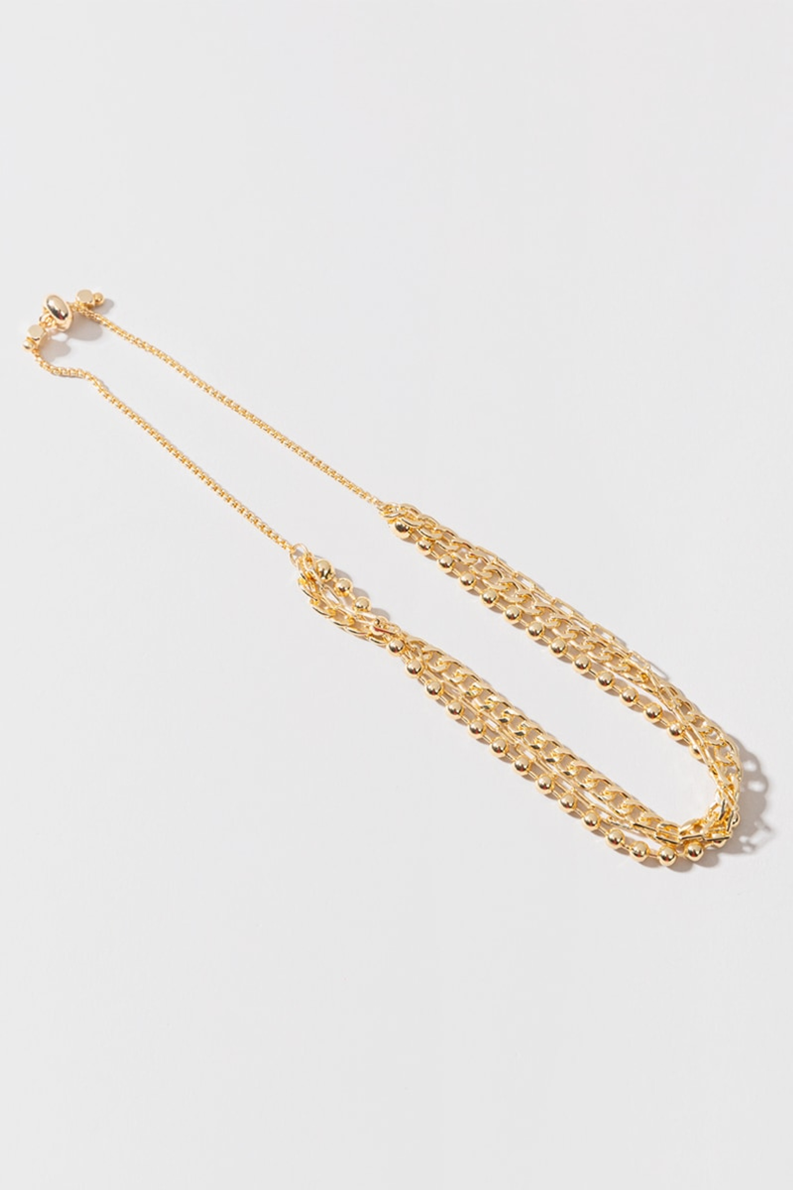 Effie Paperclip Chain Link Layered Bracelet | Francesca's
