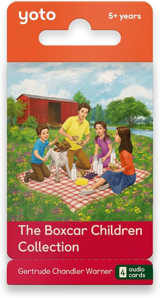 Yoto The Boxcar Children Collection – 4 Kids Audio Cards for Use with Player & Mini All-in-1 Au... | Amazon (US)