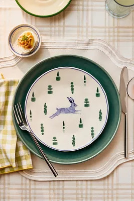 Lexington Stoneware Dessert Plates, Set of 4 | Anthropologie (US)