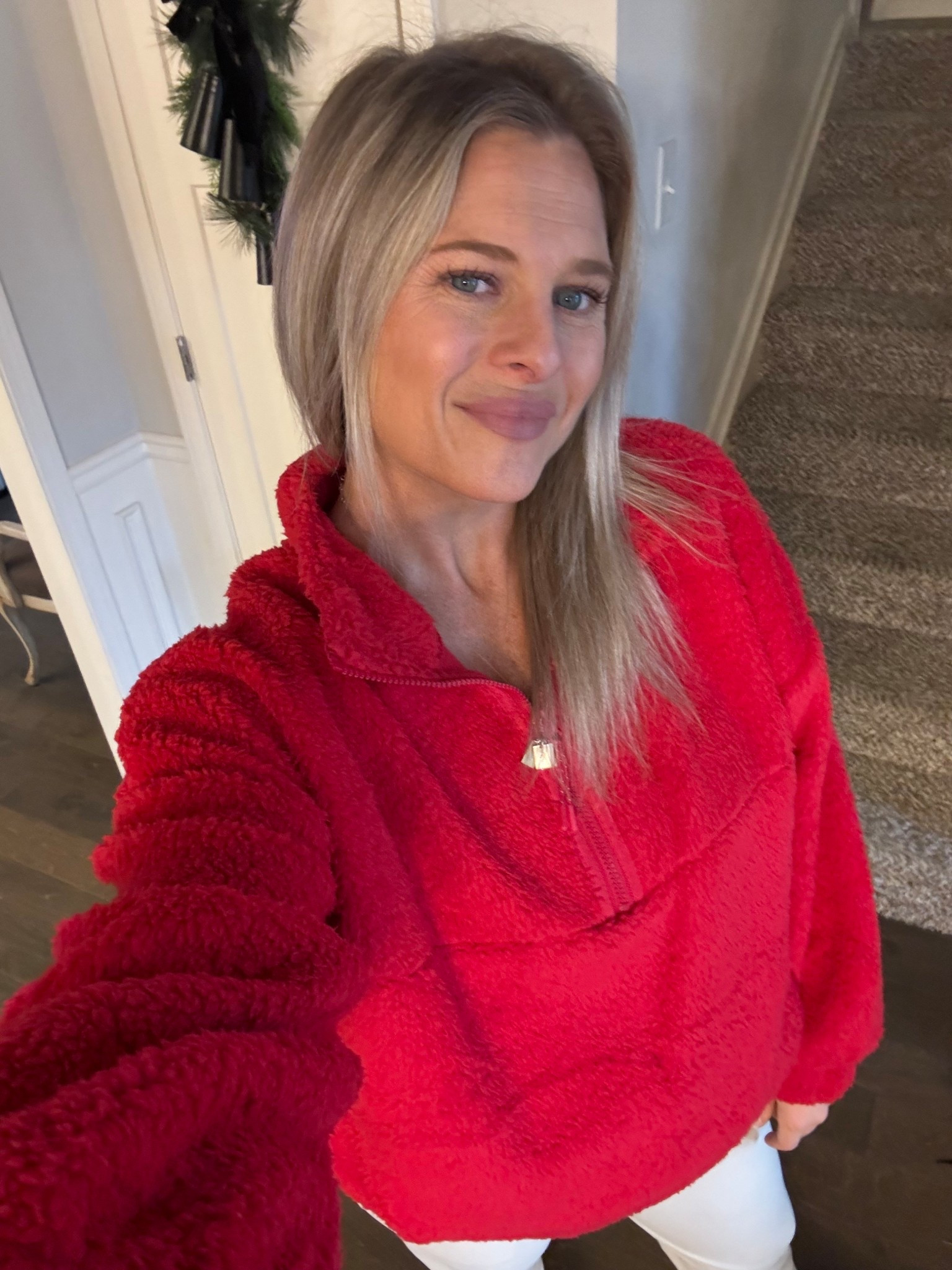 This pull over is less than $11 👀 
Perfect for sports teams, Christmas, or just being cute! 😆

I am wearing L but I have it in black in M

#LTKHoliday #LTKSaleAlert #LTKootd