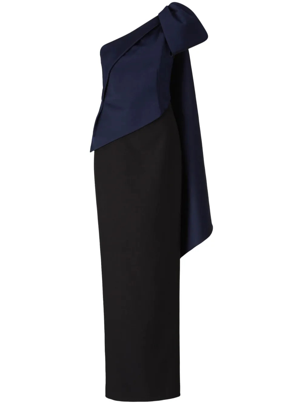 Roland Mouret Bow Detailing Dress | Blue | FARFETCH | Farfetch Global