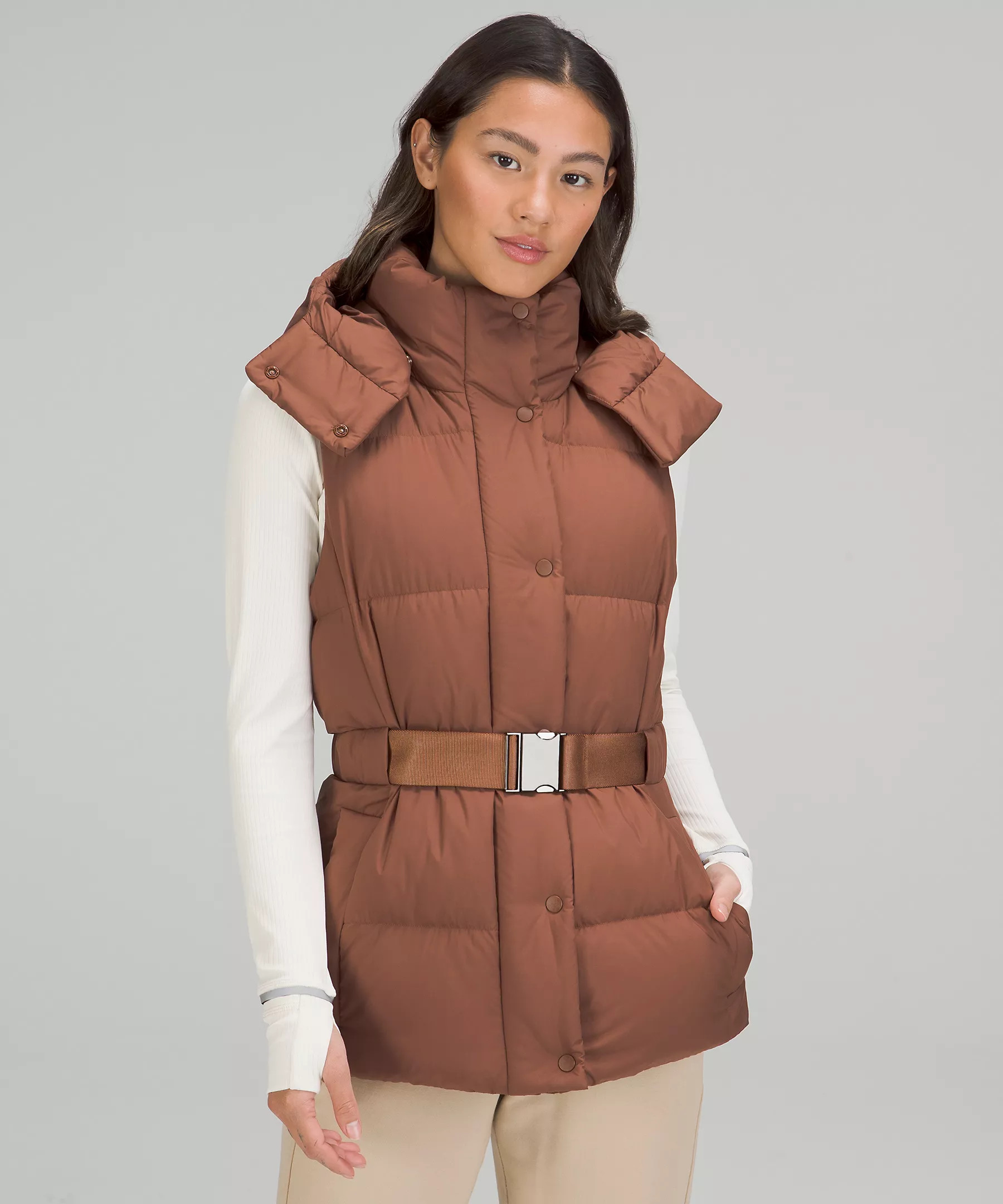 Wunder Puff Belted Waist 600-Down-Fill Vest | Women's Coats & Jackets | lululemon | Lululemon (US)