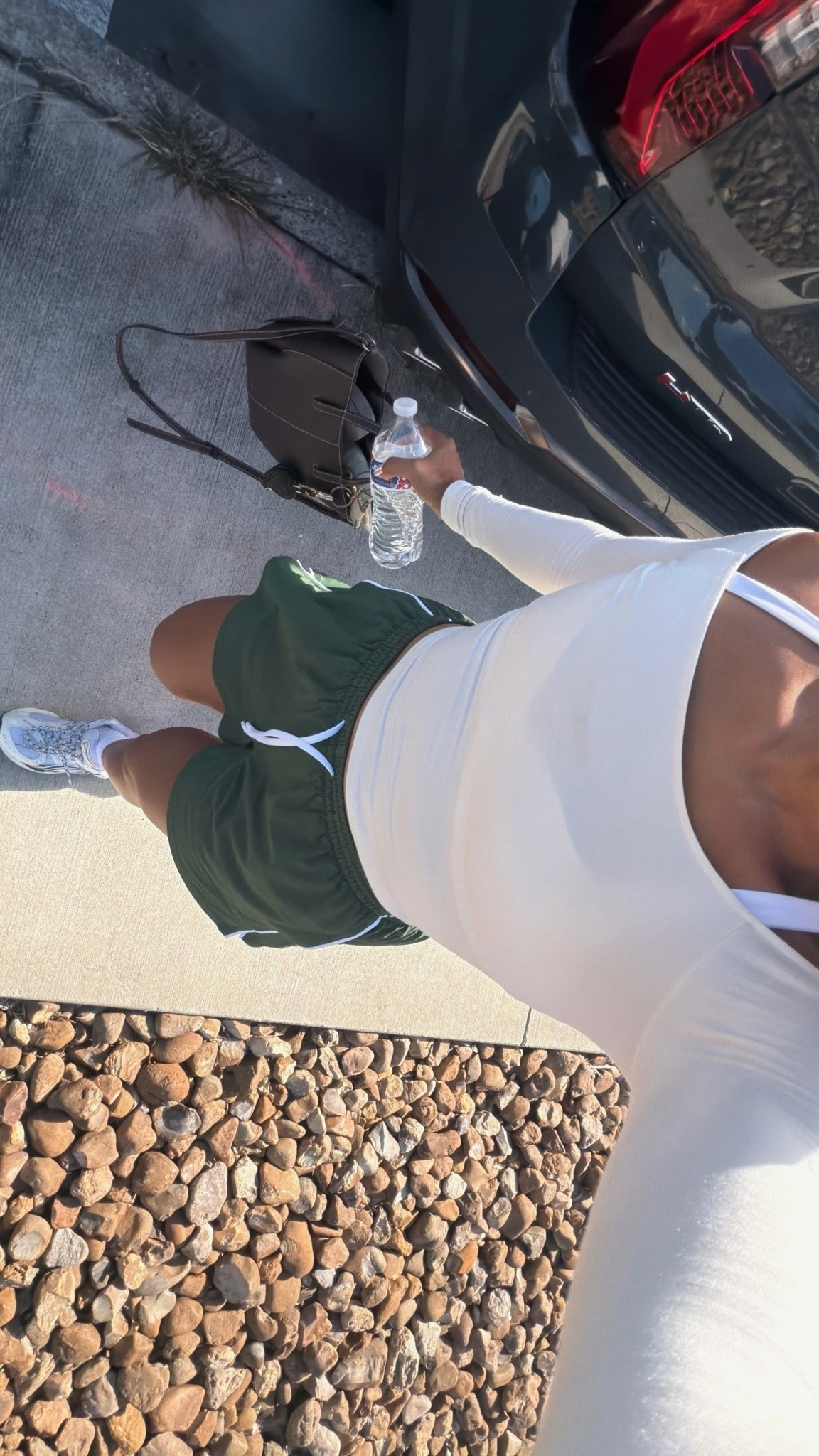 Wore to gym!🏹 size 6 shorts! Come in more colors + have built in shorts