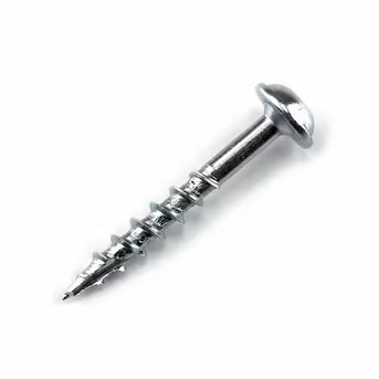 Kreg #8 x 1-1/4-in Zinc-Plated Interior Pocket Hole Screws (100-Per Box) | Lowe's