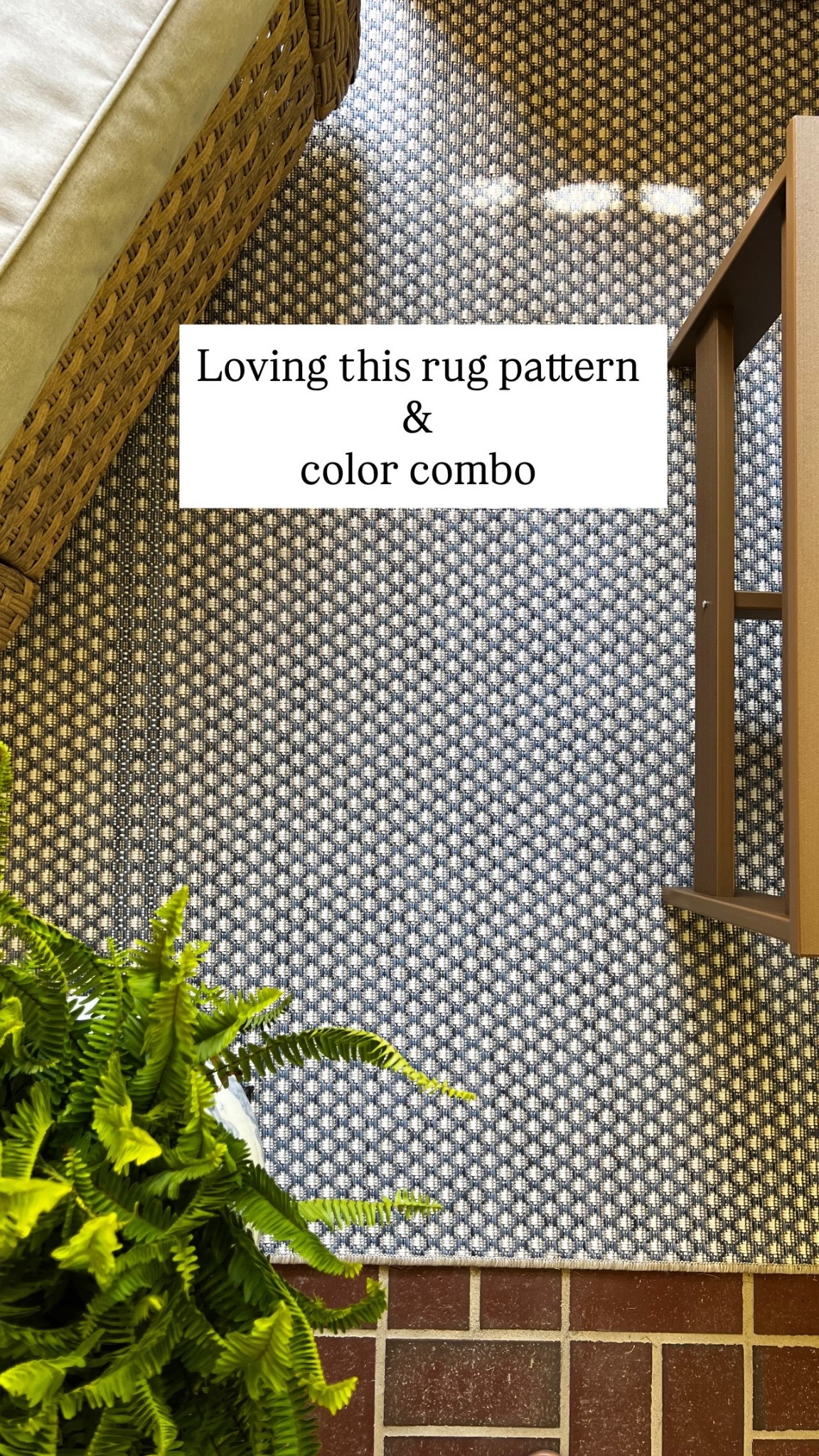 Indoor/outdoor rug blue and white rug outdoor patio set outdoor sofa swivel chair grandmillennial home decor blue and white home finds 

#LTKHome #LTKSaleAlert