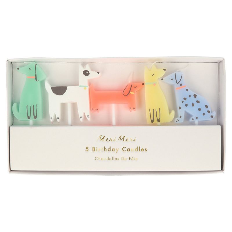 Meri Meri Dog Candles (Pack of 5) | Target