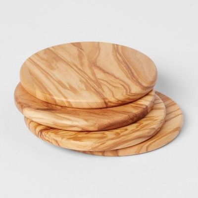 4pk Olivewood Coasters - Threshold™ | Target