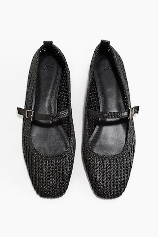 H & M - Straw Mary Janes - Black | H&M (KR)
