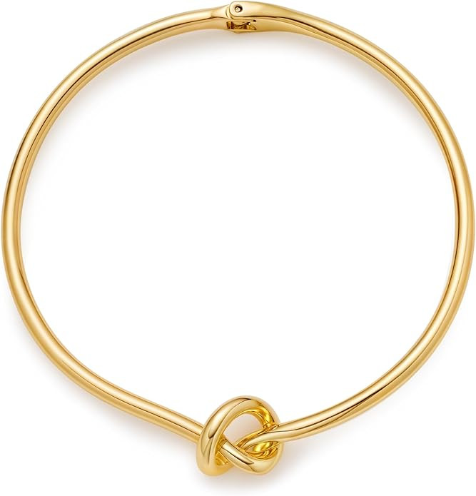 Gold Silver Chunky Choker Necklace For Women Waterdrop Choker Collar Necklace Bold Statement Neck... | Amazon (US)