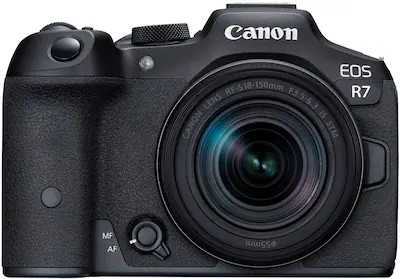 Canon - EOS R7 Mirrorless Camera with RF-S18-150mm f/3.5-6.3 IS STM Lens - Black | Best Buy U.S.