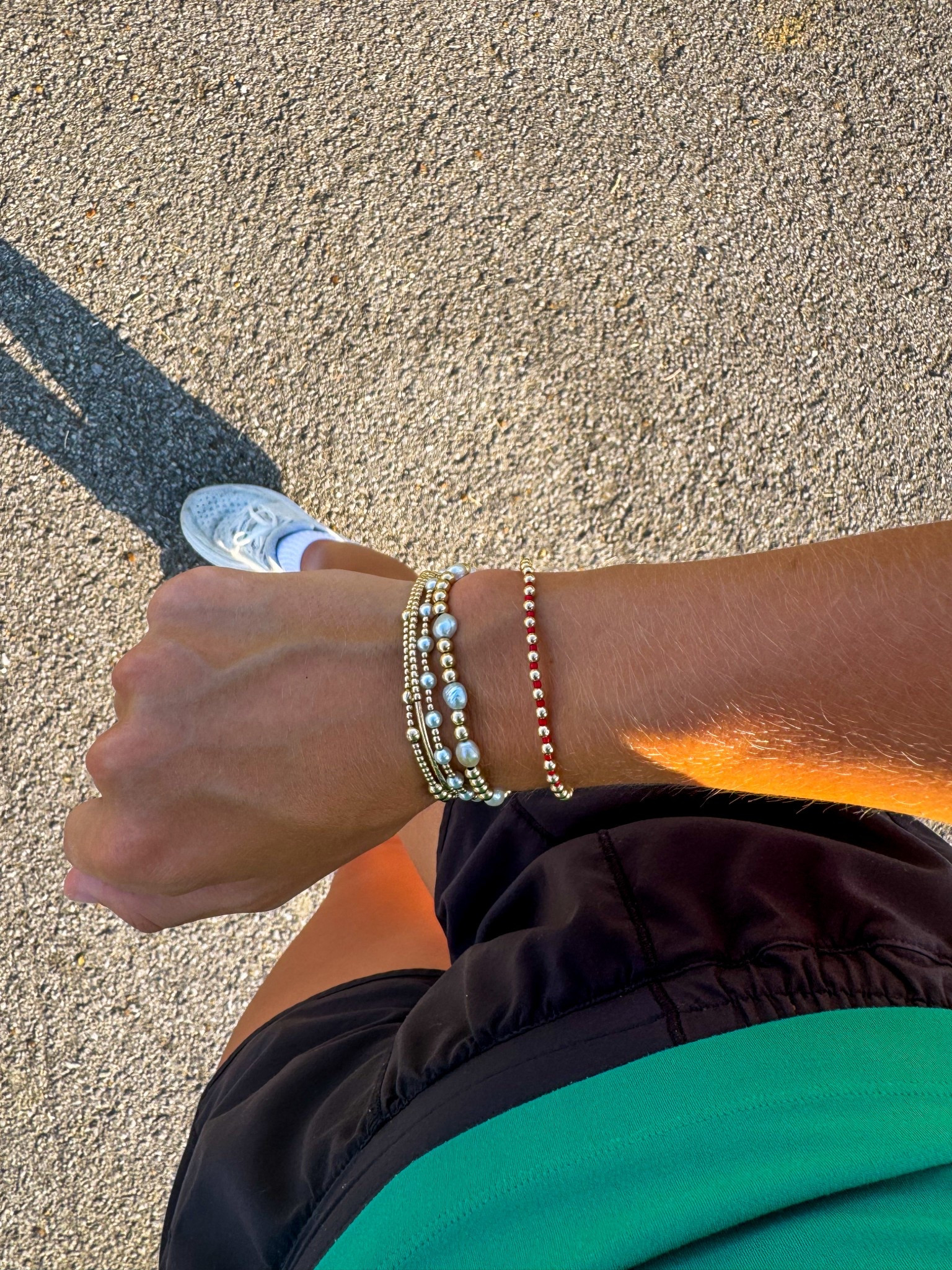 BRACELET STACK! It won’t let me link the exact products so I linked some similar options! 🫶🏼🤩

#LTKFindsUnder50 #LTKBeauty #LTKStyleTip