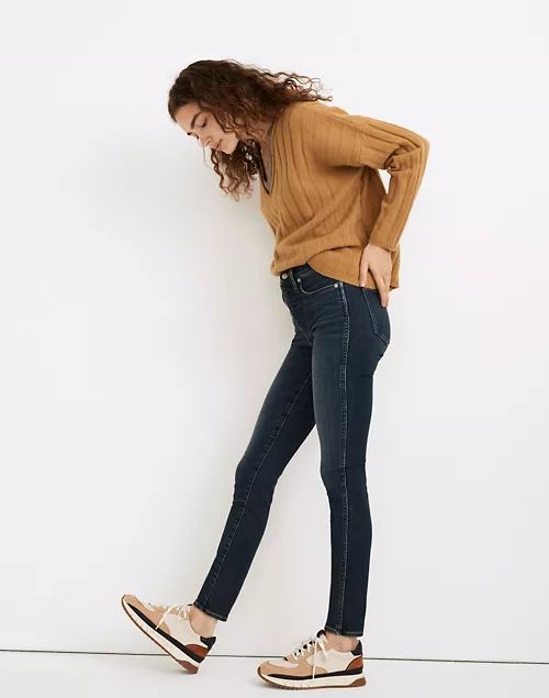 10" High-Rise Skinny Jeans in Marengo Wash: Instacozy Edition | Madewell