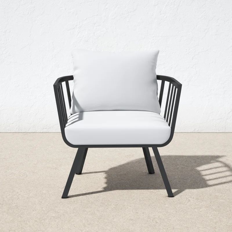 KIKI Outdoor Patio Chair with Sunbrella Cushions | Wayfair North America