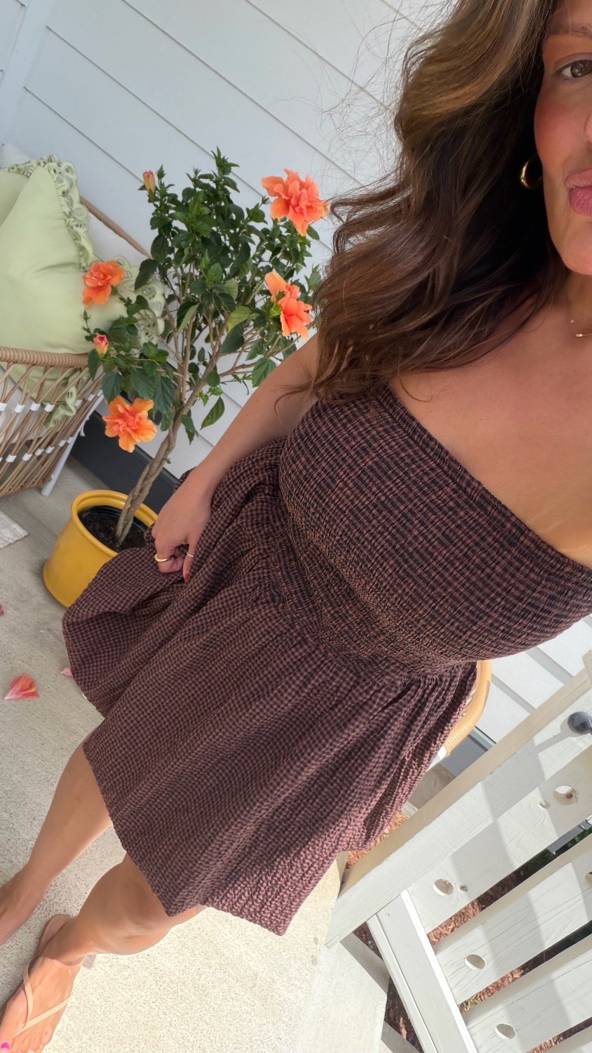 New strapless bubble mini dress! Super stretchy so size down! Love wearing a dress for an effortless look that makes me feel so feminine! @Anthropologie

#LTKootd #LTKgrwm #LTKHome