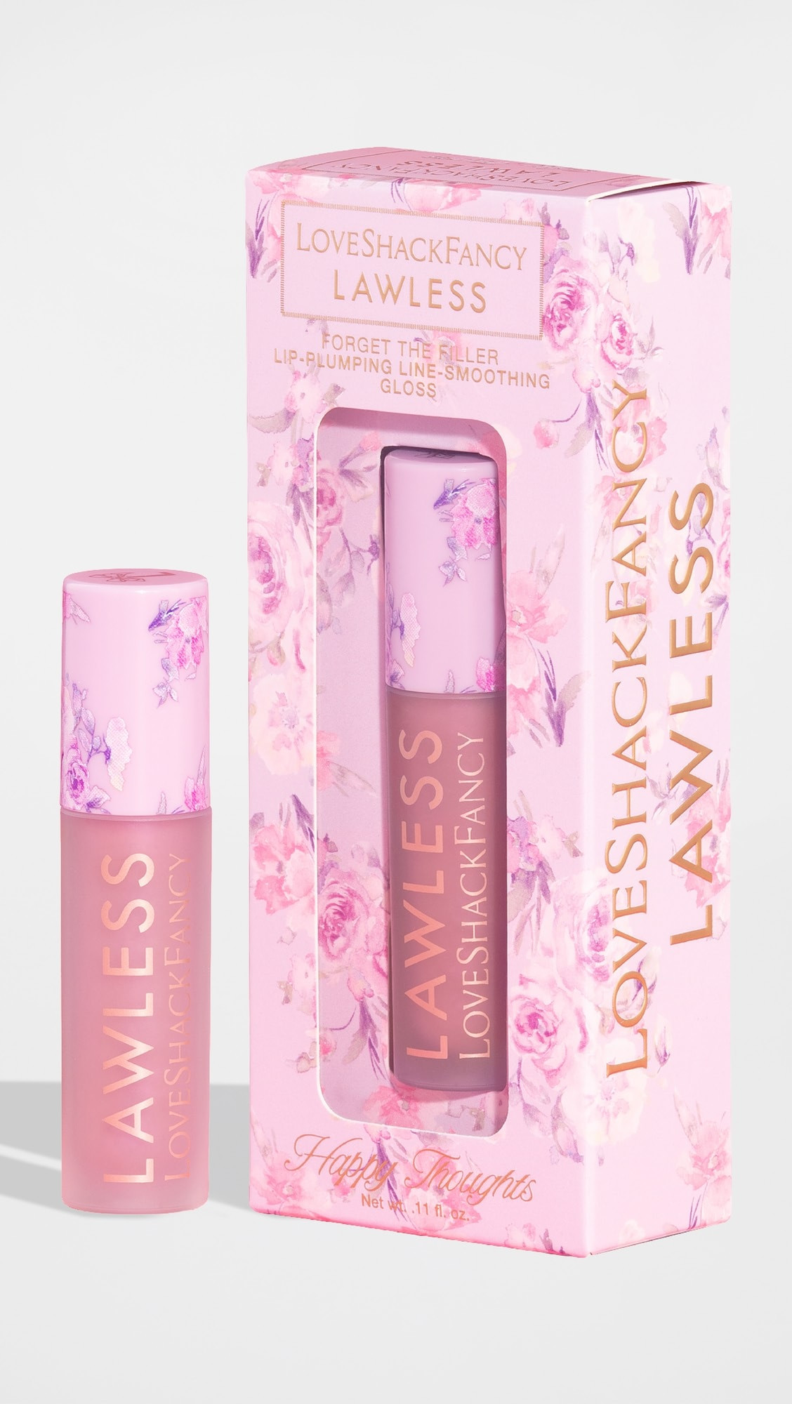 LAWLESS x LoveShackFancy Forget The Filler Lip Plumping Gloss | Shopbop