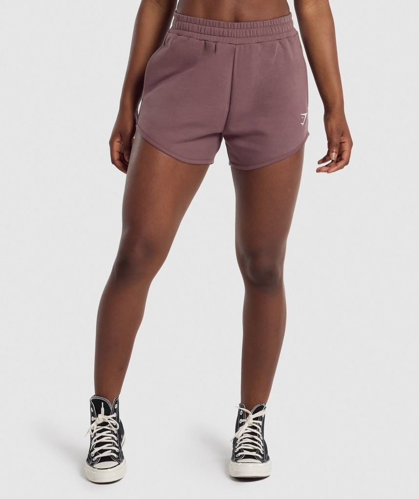 Gymshark Training Sweat Shorts - Brown | Gymshark (Global)