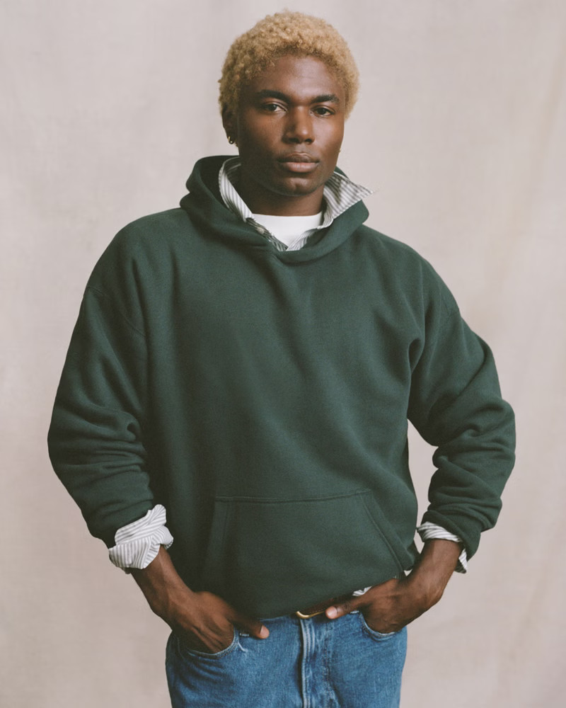 Essential Popover Hoodie | Abercrombie & Fitch (US)