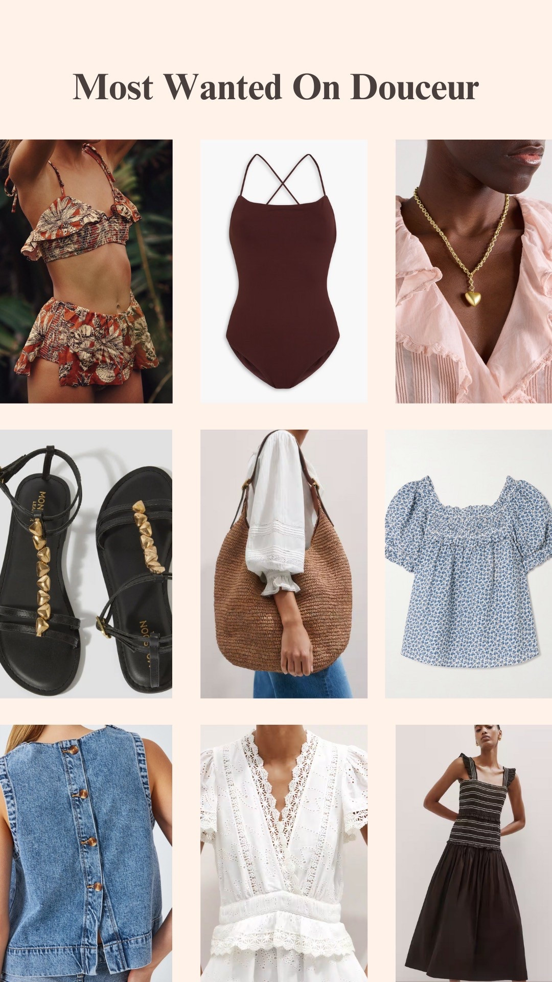 Most Wanted on Douceur this week ❤️

#LTKspring #LTKsummer #LTKuk