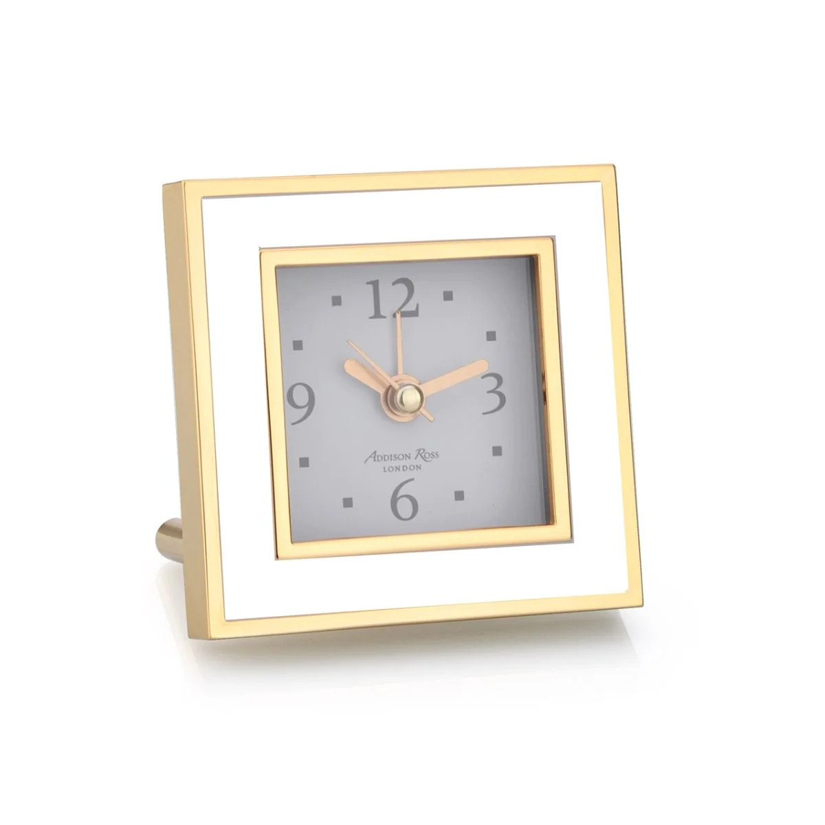 Dove Square Enamel Alarm Clock | Caitlin Wilson Design