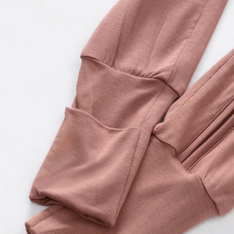 ENFLASH Baby Boys Girls 2 Way Zipper Footless Pajamas Bamboo Viscose Long Sleeve Romper Sleep 'N ... | Walmart (US)