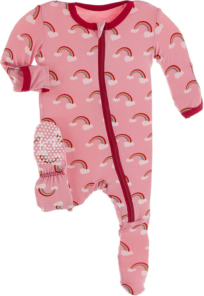 KicKee Pants Welcome Home Footie with Zipper, Boy or Girl One-Piece, Super Soft Baby Clothes | Amazon (US)