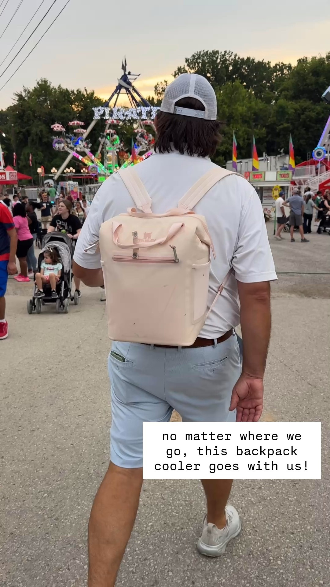 All our friend’s were asking if he was “Dora the explorer” walking around the fair, but really… we take it everywhere!!! 

The best backpack cooler!

#LTKTravel #LTKmomlife #LTKActive