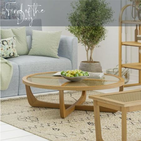 Add a touch of the seaside to your home with this rattan and glass coffee table! It adds texture and visual interest to any home  

#LTKSeasonal #LTKhome #LTKfamily