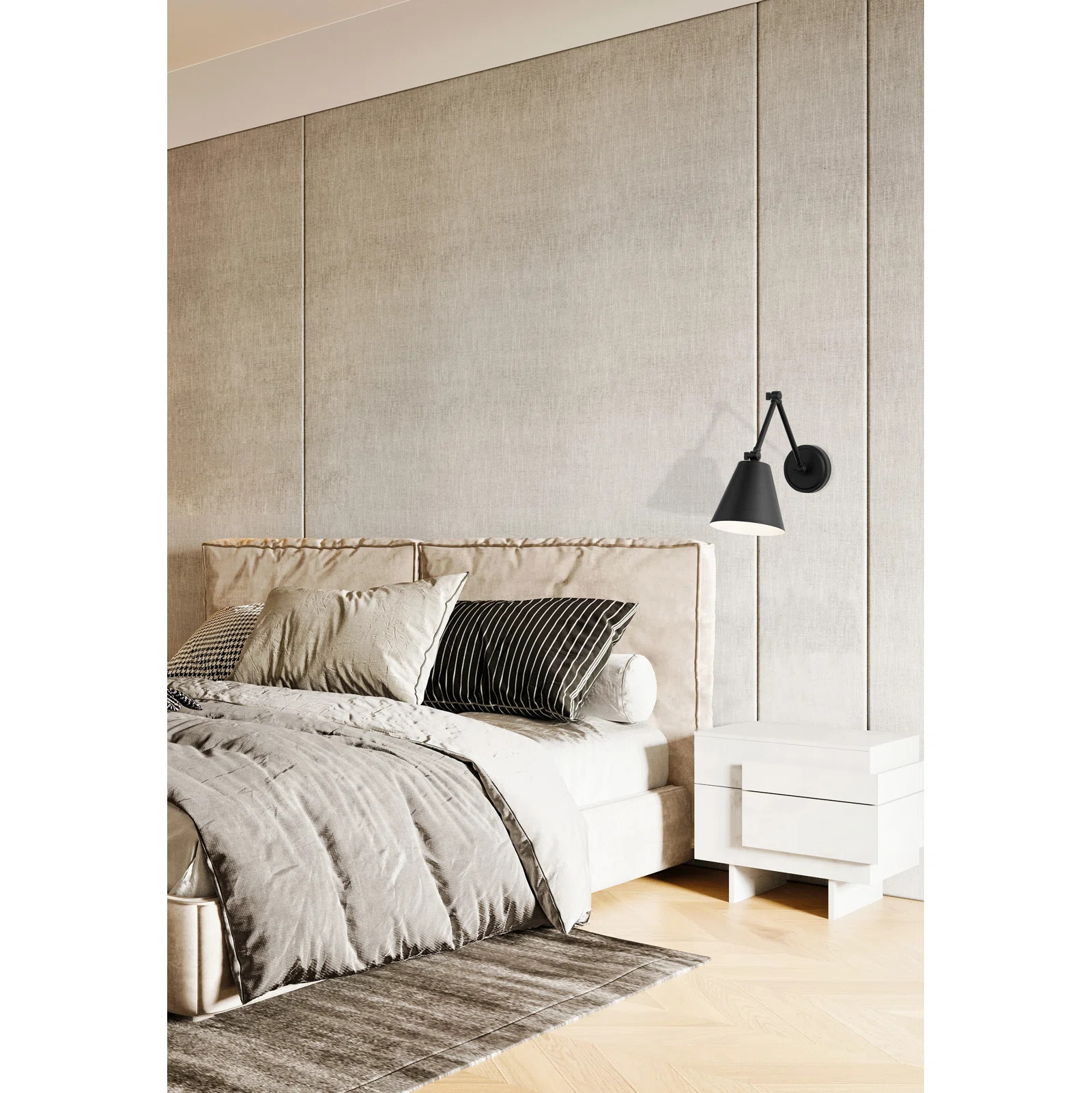 Alysa Steel Swing Arm Sconce | Wayfair North America