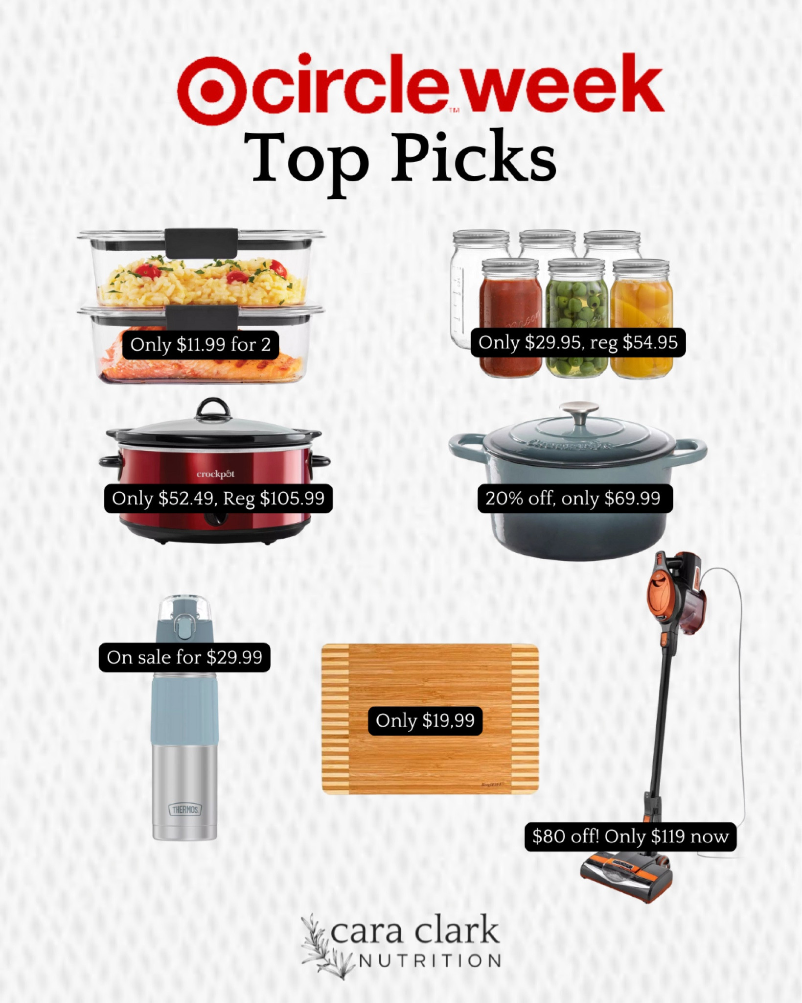 My favorite Target Circle Day deals! Lots of good deals on kitchen appliances, cleaning supplies and kitchen storage containers  

#LTKHome #LTKFamily #LTKGiftGuide