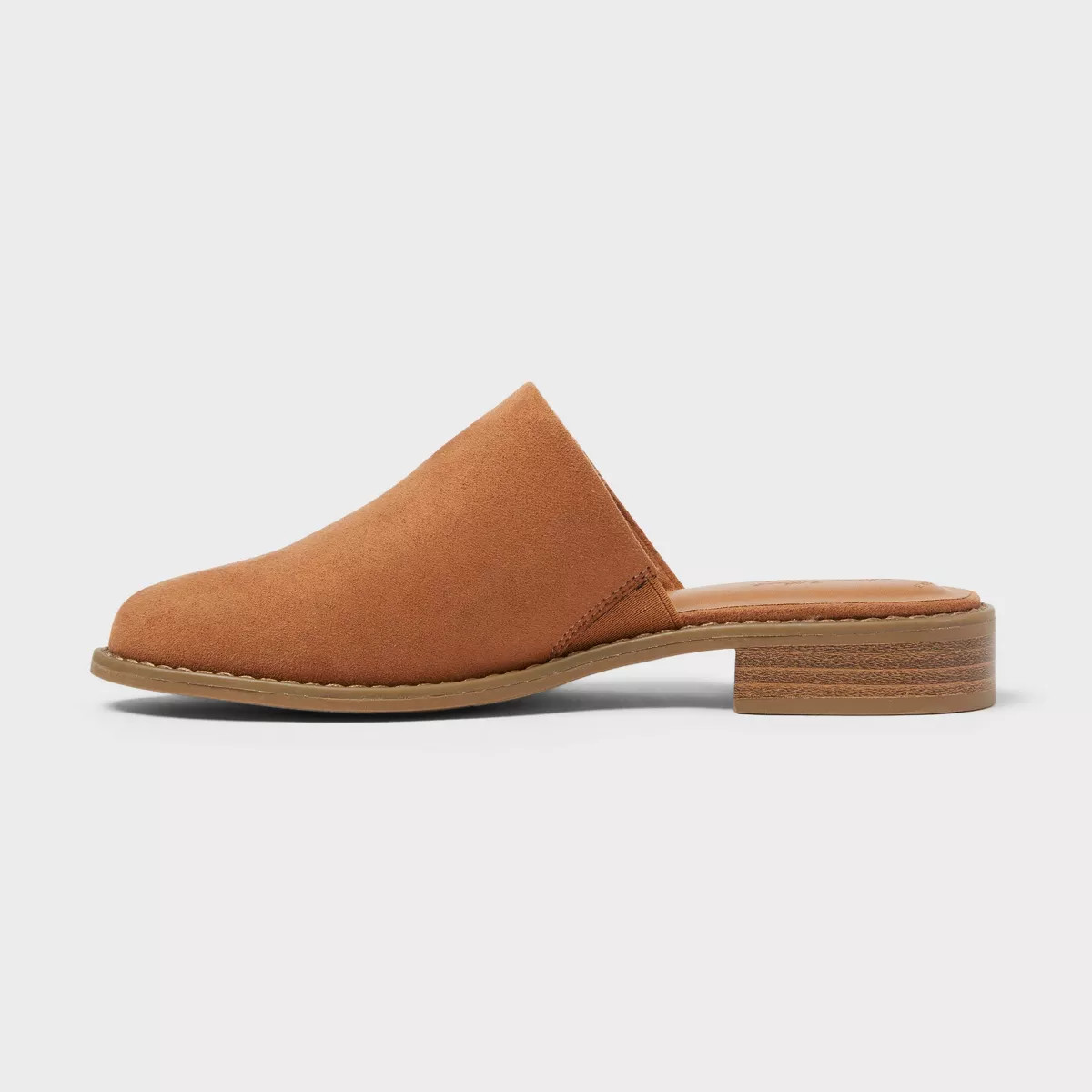 Women’s Rita Mule Flats with Memory Foam Insole – Universal Thread™ Cognac | Target