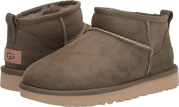 UGG Women's Classic Ultra Mini Ankle Boot | Amazon (US)