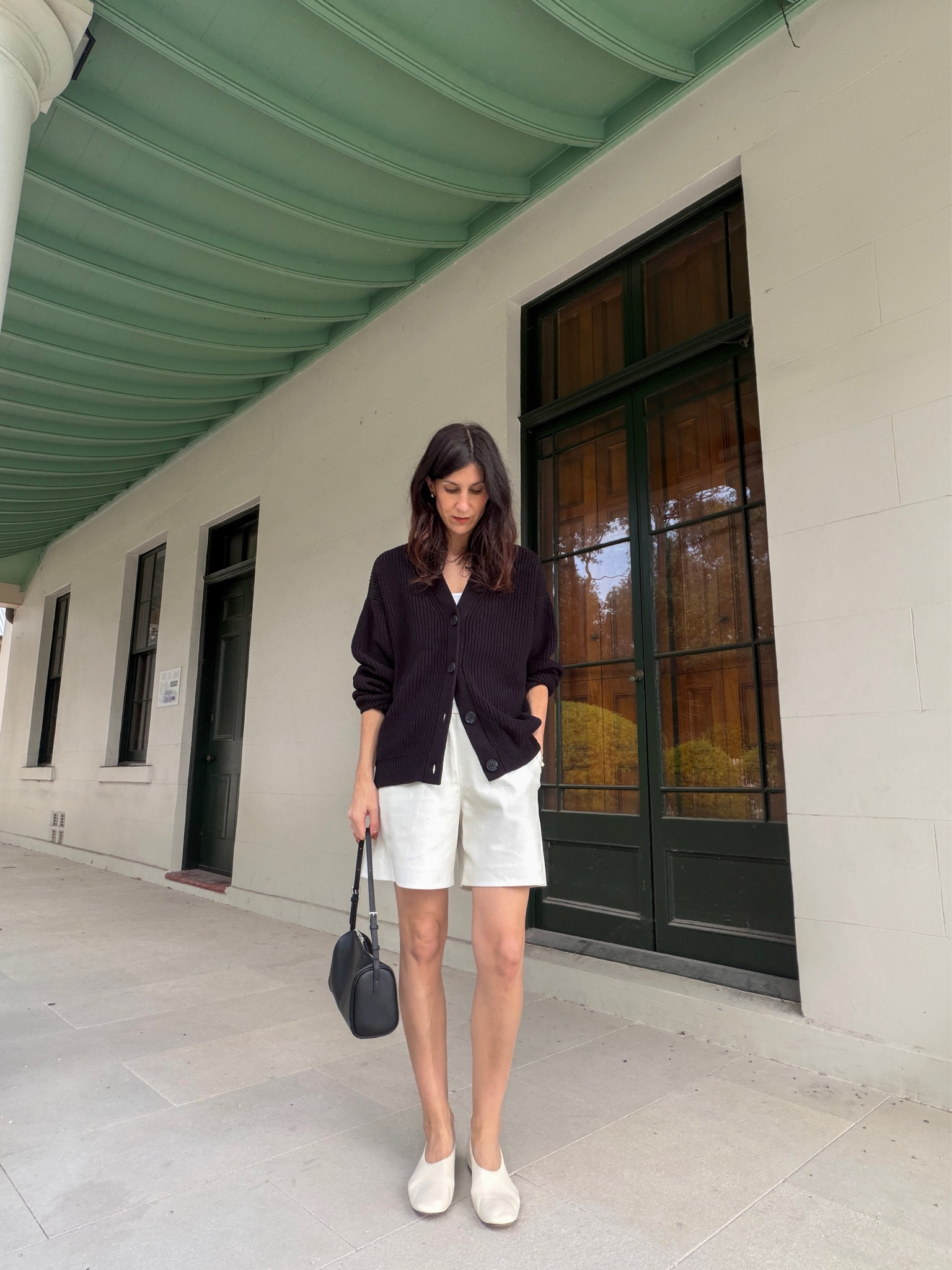 Cardigan is size S & 10% off w/ JAMIE10. Shorts are size S. Shoes are Soeur