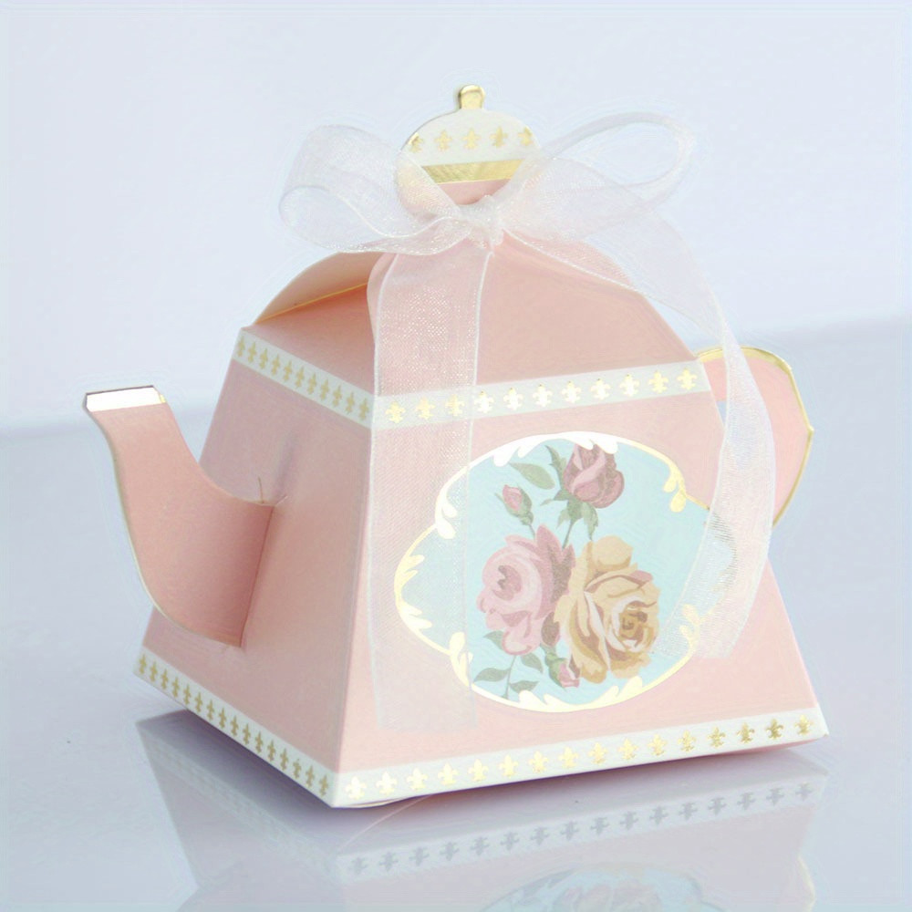 Teapot Box Party Supplies Party Decor Party Gift Candy Box - Temu | Temu Affiliate Program