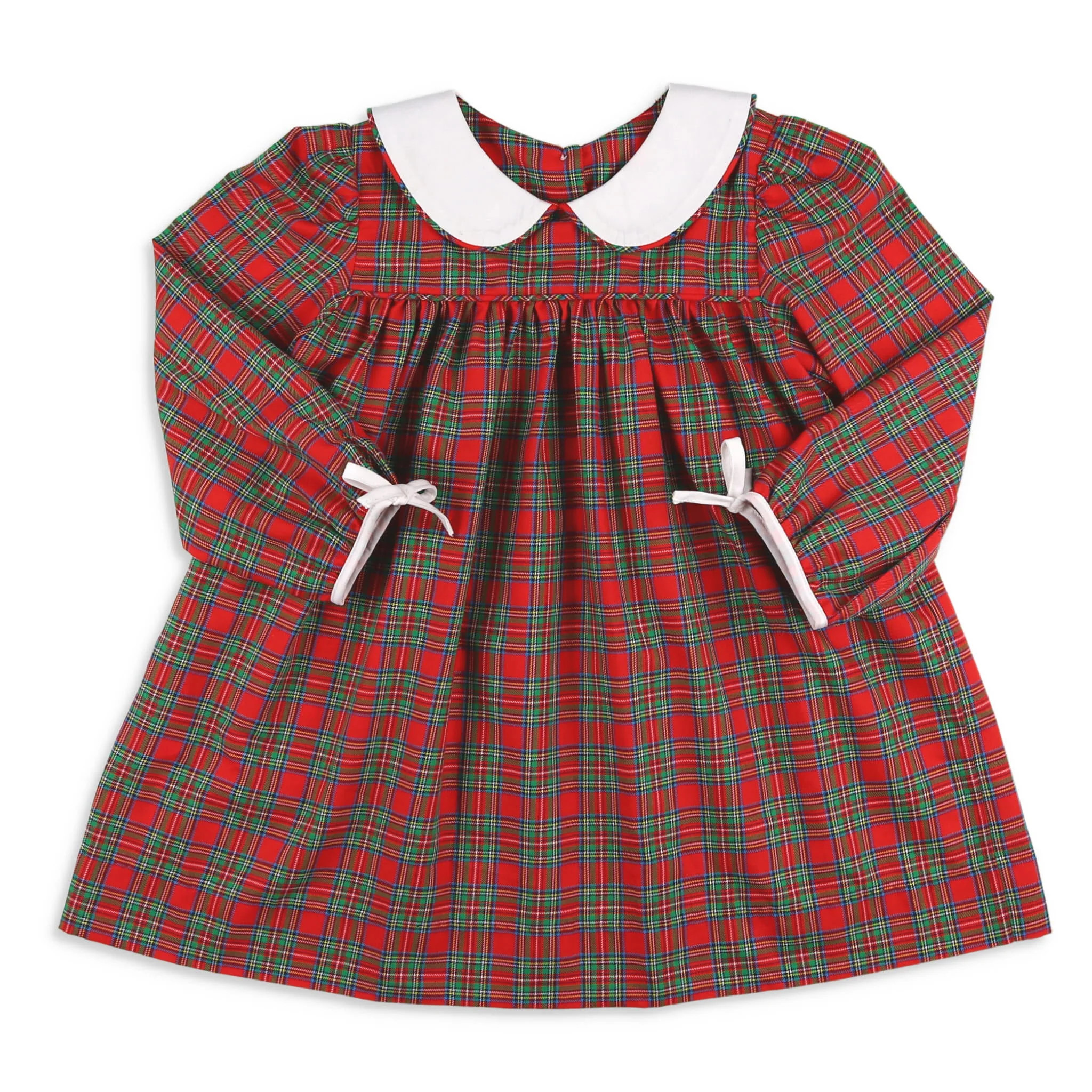 Girls Picture Perfect Plaid Eliza Dress - Shrimp and Grits Kids - Shrimp and Grits Kids | Shrimp and Grits Kids
